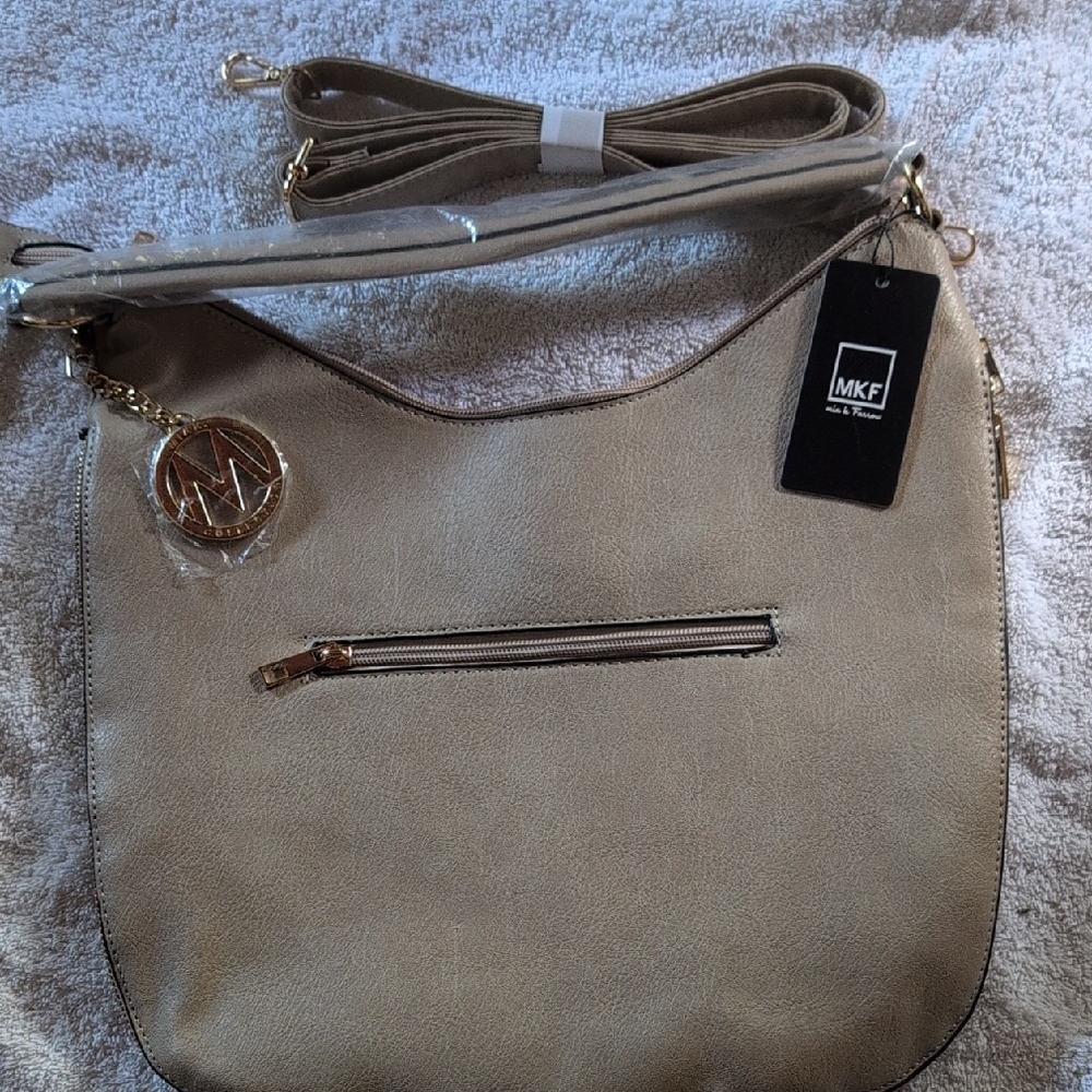 MKF Collection Tan Shoulder Bag